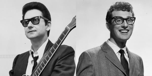 Buddy Holly and Roy Orbison